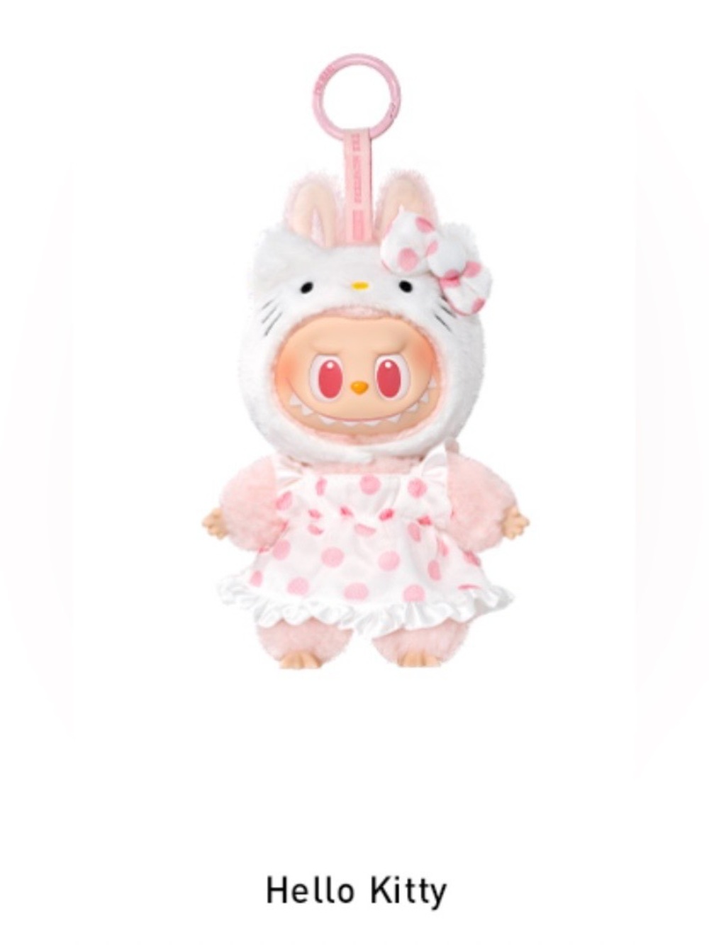 POP MART The Monsters x Hello Kitty and Friends Plush Pendant - Hello Kitty